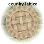 5″ Country Lattice Topper