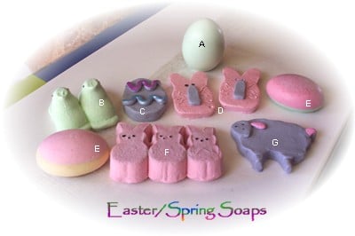 Assorted Easter / Spring Soaps