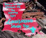 13" Wooden Distressed Sign (Dance)